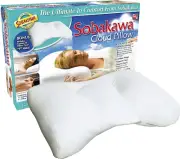 Sobakawa Cloud Pillow with Microbead Fill- Microbead Pillow- Contoured-Shaped Pi