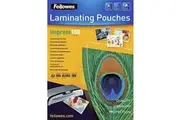 Fellowes Impress Laminating Pouch Gloss 100 Micron A3 Clear Pack 100