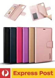 iPhone 11 (6.1") Shockproof Luxury Leather Wallet HANMAN Cardholder Flip Case