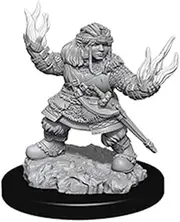 Hit Point Sales WK73543 Pathfinder Battles Deep Cuts Female Dwarf Summoner Miniatures