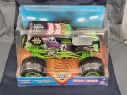 Monster Jam, Official Grave Digger Monster Truck, Die-Cast Vehicle, 1:24 Scale