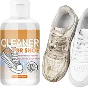 [Generic] White Shoe Cleaner Agent,250ml High Heels Cleaning Liquid - Multifunctional White Shoe Cleaner Solution for Leather, Canvas, Fabric, Tennis