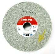 3M Scotch-Brite™ EX2 Deburring Wheel Convolute Aluminum Oxide 8A MED 6"x1"x1"