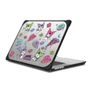 MacBook Pro 16-inch (M1 - M4) Bounce Case Kuromi Astro-Donut Sticker Laptop Case