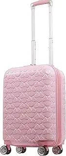 [Ful] Disney Minnie Mouse 22 Inch Carry on Rolling Luggage, Hardshell Suitcase with Spinner Wheels, Pink, Medium, Disney Minnie Mouse 22 Inch Carry on Rolling Luggage, Hardshell Suitcase with Spinner