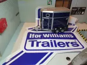 Ifor Williams OEM Plant Twin Axle Builders Box Van Trailer Medium Decal Stickers