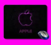 Gaming Mouse Mat Pad Non-Slip Rectangle Mousepad Designs For Computer apple 123