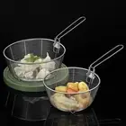 Detachable Handle Fry Food Strainer Sieve Draining Water Oil