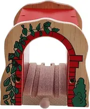 Playset Train Track Accessories Wooden Railroad Tunnel Model Track Expansion