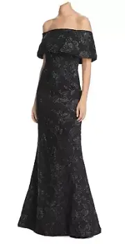 Aidan Mattox Off Shoulder Gown