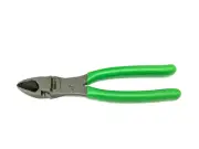 Snap on Tools New 388ACFG 8" High-Leverage Diagonal Cutter Green Soft Grip USA