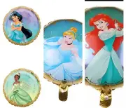 4 Princess Balloon Mylar Balloon Princess Party Decorations