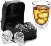 Ice Cube Tray Large Ball Maker Whiskey Sphere Round Block Silicone Moulds