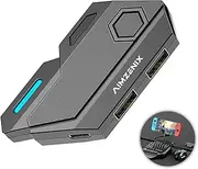 AIMZENIX BLADER-Keyboard Mouse Adapter Compatible with PC, NS, Xbox, Playstation 4/3, Support Customize Key Mapping and Sensitivity, Plug and Play