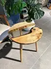 Modern Epoxy Resin Coffee Table with clear elegant resin, living room table deco