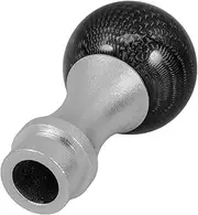 Carbon Fiber Blocking Ball Grip Controller Knob Car Shift Boot Gearshift Gear Shift Wheel Stand Handle Sticks Rotary Shifters Truck Driving Automotive Transmission Black Plastic