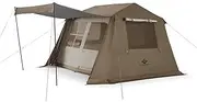 Blackpongo Jupiter 5/6/13 Outdoor Camping Tent for 4/6/8 People, Fully Automatic Quick Opening, Canopy for Outdoor Picnic, Park & Family Use, Silver Coated Sunscreen & Waterproof (Jupiter 6)