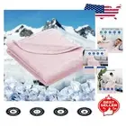 Reversible Cooling Blanket for Summer Nights - Soft & Lightweight 108" x 90"