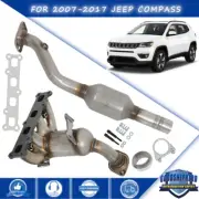 For 2007 2008 2009-2017 Jeep Compass 2.4L 4WD Catalytic Converter Set GRT1789210