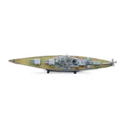 Alloy+ABS 1942 French Dunkerque Battleship Model For Collectors and Enthusiasts
