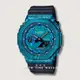 G-SHOCK 卡西歐 40週年限定 鋼殼樣式 雙顯電子錶-堇青石配色 GM-2140GEM-2A [ 秀時堂 ]