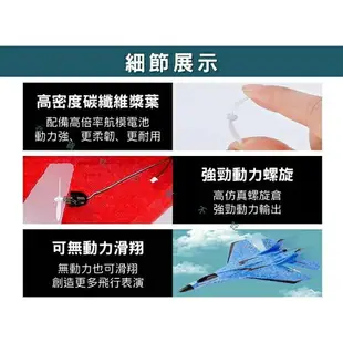 @貨比三家不吃虧@遙控戰鬥機 2.4GHZ遙控飛機 露營 飛機玩具 電動帶燈戰鬥機 安全飛機 航模 交換禮物 手拋飛機