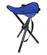 Tripod 3 Leg Stool Triangle Seat Folding Compact Portable Camping Hiking Fishing