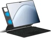 Jarttarn Bluetooth Keyboard Case Compatible with Xiaomi Pad 7 Ultra 14 Inch 2025 Tablet, Intelligent Magnetic Touch Bluetooth Keyboard with Built-in Magnetic Suction