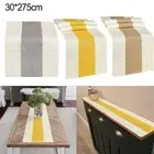 Elegant Natural Burlap Table Runner for Weddings and Special Occasions