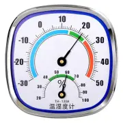 Wall Mounted Thermometer Hygrometer Accurate Readings Easy Installation