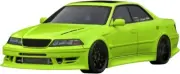 ignition model 1/18 VERTEX JZX100 TOYOTA MARK-II IG3583 Yellow New