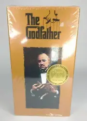 The Godfather VHS Paramount 2 Tape Set