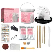 Hand Casting Kit for Couples Adults Keepsake DIY Plaster Statue Cast Kit Gift