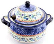 Polish Pottery Soup Tureen 13.4 cups Zaklady Boleslawiec