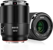Meike 50mm F1.8 Auto Focus STM Full Frame Portrait Lens Compatible with Sony E Mount Cameras A7III A7RII A7RIII A7SIII A9 A7C A7CII A7 A7R A7IV A7R IV