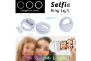5x Selfie LED Ring Fill Lights 3Modes Camera Photography iPhone Android Phone AU
