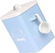 ULTECHNOVO Rustic Zinc Iron Candy Storage Bucket Large Rice Container Snack Box Home Kitchen Storage Polished Handle