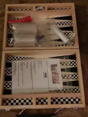 Vans Family Backgammon Exclusive Limited Edition Board Game New Rare Checkered