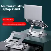 Aluminum Alloy Laptop Holder Stand Adjustable Bracket Foldable For Notebook