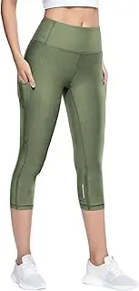 [Generic] Womens Yoga Pants Tummy Control Running Sweatpants Sexy Buttery Soft Regular & Plus Size, Green, Medium