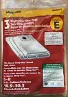 (3) SHOP VAC TYPE E 90661 MEDIUM DRY VACUUM CLEANER BAGS, GENUINE, NEW