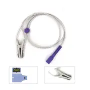 9Pin Adult Ear Clip Oximax Pulse Oximeter Sensor Compatible With Biosys BPM-200