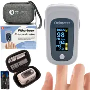 Pulse Oximeter New Version Blood Oxygen Saturation Monitor OLED Display HR with