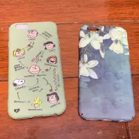 在飛比找蝦皮購物優惠-全新 iPhone 6s 保護殼 史奴比軟殼 花花硬殼 手機