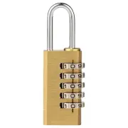 Practical Brass Dials Combination Padlock for Enhances Security Applications
