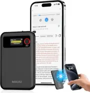 AI Voice Recorder with Transcription Summarize - Audio Recording Device with Pla