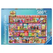 500pc Ravensburger The Sweet Shop Aimee Stewart Family Jigsaw Puzzle Set