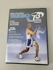 Billy Blanks Tae Bo Total Body Transformation 4 DVD Boxed Set Combat / Cardio