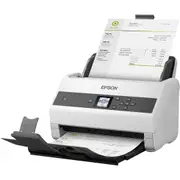 Epson WorkForce DS-870 A4 Document Scanner - High-Speed, Duplex Scanning, USB 3.0, Advanced Image Processing, Reliable for Business and Office Use