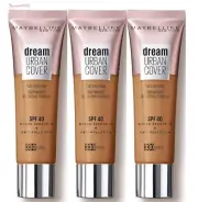MAYBELLINE Dream Urban Cover SPF40 LightWeight Protective MakeUp #330 TOFFEE X3